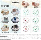 Deep Dream 1.5mm Clear Desk Cover Protector, 42×84 Inch Clear Desk Cover, Clear Desk Mat, Table Cover Tablecloth Protector Rectangle, Table Protector for Dining Room Table