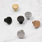 Asidrama 10 Pack Polished Chrome Kitchen Cabinet Knobs Knurled Dresser Knobs Drawer Knob Cabinet Hardware Aluminum Knob for Dresser Drawers