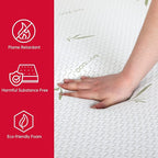 BestMassage | 8 Inch Queen Mattress | Gel Memory Foam | Medium Firm Feel | White | Bed in a Box, CertiPUR-US Certified | Pressure Relief, Cooling Ventilated Foam | Breathable Knit Cover