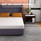 PayLessHere 5 Inch Full Gel Memory Foam Mattress Fiberglass Free/Bed-in-a-Box/CertiPUR-US Certified/Cool Sleep & Comfy Support