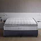Short King Mattress,11.4 Inches Pillow Top Pocket Spring Hybrid Memory Foam Innerspring Firm RV King Mattress in a Bag
