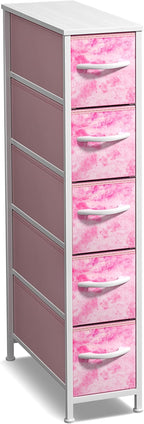 Sorbus Kids Dresser with 5 Drawers - Storage Unit Organizer Chest for Clothes - Bedroom, Kids Room, Nursery, & Closet