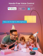 Govee Smart Light Bulbs, Color Changing Light Bulb, Works with Alexa and Google Assistant, 16 Million Colors RGBWW, WiFi & Bluetooth LED Light Bulbs, Music Sync, A19, 800 Lumens, 1 Pack