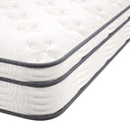 Modway Jenna 8” Innerspring and Memory Foam Queen Mattress With Individually Encased Coils