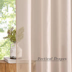 NICETOWN Taupe Sheer Curtains 90 inches Long, Grommet Airy & Elegant Light Filtering Soft Sheer Lightweight Window Treatment for Bedroom/Living Room, W54 x L90, 2 Panels