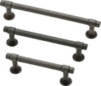 Franklin Brass - Francisco Soft Iron Cabinet Handles 3 Inch (3") Hole Center Pulls | Easy Install, Durable Hardware for Kitchen Cabinet Door, Drawers, Dresser Pull, Furniture (10 Pack)