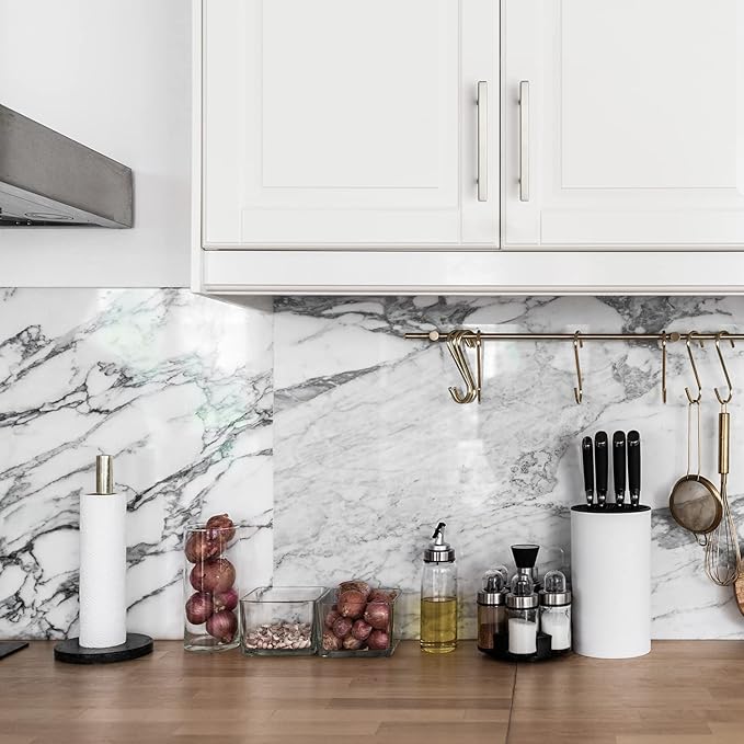 Ravinte Brushed Nickel Cabinet Handles 30 Pack 4-1/2 inch Satin Nickel Square Cabinet Pulls Silver Hardware for Kitchen Cabinets 7 inch Overall Length Stainless Steel Drawer Pulls
