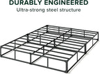 ZINUS 9 Inch WonderBox(TM) Smart Box Spring, Quick Assembly Mattress Foundation, Durable Metal Frame, King, Grey