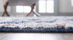 Rugs.com Morocco Collection Rug – 5' x 8' Navy Blue High-Pile Rug Perfect for Living Rooms, Large Dining Rooms, Open Floorplans