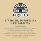 Hercules 8 Inch High Profile Instant Foundation Box Spring Replacement, Queen