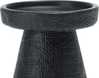 Main + Mesa Stoneware Pillar & Taper Candle Holders,(Pack of 8)
