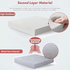 MAXYOYO Bohemian Vintage Floral Japanese Futon Mattress - Roll Up Tatami Floor Mat, Foldable Bed, Portable Camping Mattress, Sleeping Pad, Floor Lounger, Couch Bed - Queen Size