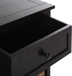 SAFAVIEH American Homes Collection Herman Vintage Black Storage Unit