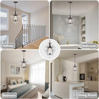 Bronze Chandelier Acrylic Crystals Chandeliers Small Vintage Chandelier 1 Light Antique Chandelier Light Fixtures for Bathroom Living Room Dining Room Kitchen Island