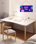Personalized Sign Galaxy Decor For Boys Room, Rocket Themed Kids Bedroom Decor, Outer Space Room Décor for Little Man Cave, Planet Decorations For Girls Room Nursery Baby Playroom