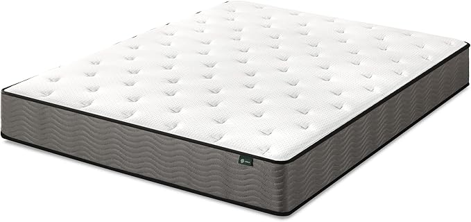 ZINUS 10 Inch Support Plus Pocket Spring Hybrid Mattress, Queen, Strong Coils for Durable Support, Pocket Innersprings for Motion Isolation, Mattress in A Box
