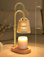 Candle Warmer Lamp with Timer Dimmable, Adjustable Lamp Candle Warmer, Birthday Gifts for Women Mom, Wax Warmer Lamp for Scented Jar, House Warming Gifts New Home Decor