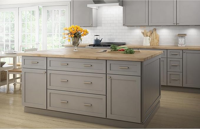 Franklin Brass Adjusta-Pull (5-Pack) Adjustable Drawer Pulls | Fits 1 to 4 Inch Hole Centers | Satin Nickel Cabinet Handles| Modern Arch P43970K-SNM-CP