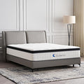 12 Inch King Size Hybrid Mattress - Medium Firm, Memory Foam & Pocket Springs, Motion Isolation, Edge Support, Pressure Relief, Ships Compressed
