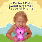 Lumipets Junior Fox Night Light, Soft Silicone Material, 8 Soothing Colors, Cordless, Easy Control, Portable