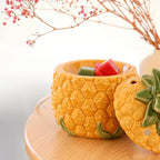 STAR MOON Wax Melt Warmer for Scented Wax Electric - Tropical Pineapple Design with Ceramic Warming Plate - Ideal for Home and Office - No Flame