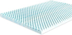 ZINUS 3 Inch Swirl Gel Cooling Memory Foam Mattress Topper, Cooling Airflow Design, CertiPUR-US Certified, Full