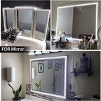MYPLUS LED Strip Lights White, 16.4ft Daylight White 6000K LED Tape Lights with Dimmable 700 Lumen and 300 LEDs Bright Flexible Led Light Strip for Vanity Mirror,Under Cabinet,Kitchen,Bedroom