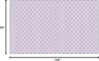 Flagship Carpets Schoolgirl Style Lavender Checkerboard Educational Area Rug for Kids Room Seating Décor, Children's Classroom, Play Carpet for Teaching and Playroom, 7'6" x 12', Purple