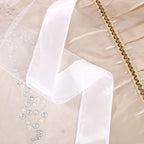 Mengersi Princess 4 Corners Post Bed Curtain Canopy Mosquito Netting (White, Twin)