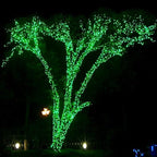 Dazzle Bright Green Christmas String Lights, 100 LED 33 FT Halloween Lights with 8 Modes, Waterproof Christmas Decorations for Indoor Outdoor Holiday Party Home Tree Decor