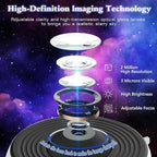 Galaxy Projector, 13 in 1 Planetarium Star Projector Realistic Starry Sky Night Light with Solar System Constellation Moon for Kids Adults Bedroom Ceiling Home Theater Living Room Decor
