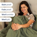 Cal King Size 4 Piece Sheet Set - Comfy Breathable & Cooling Bed Sheets Set - Hotel Luxury Bedding for Women, Men, Kids, Teens, Boys & Girls - Deep Pockets, Soft, Wrinkle Free - Oeko-Tex - Sage Green