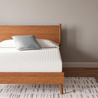 Signature Design by Ashley Queen Size Chime 10 Inch Medium Firm Memory Foam Mattress with Green Tea & Charcoal Gel for Pressure Relief, Fiberglass Free, Mattress In A Box