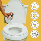 Poo-Pourri Before-You-Go Toilet Spray, Original Citrus, 2 Fl Oz, Up to 100 Uses, Bathroom Odor Deodorizer with Essential Oils for Home or Work, Travel Essentials, TSA Approved Size, Lemon Bergamot