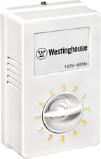 Westinghouse Westinghouse 7812700 Jax, Modern Industrial Style Ceiling Fan and Wall Control, 56 Inch, White Finish