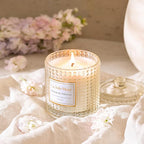 LA JOLIE MUSE Champs de Tuberose Scented Candle - Ylang, Tuberose, Orange Blossom | 10 oz Natural Soy Wax | 55 Hours Clean Burn | Floral Scented Candle | Gift-Ready for Hosts & Gatherings