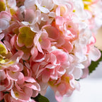 10PCS Faux Hydrangea Flower Hydrangea Artificial Flowers Hydrangea Bouquet Faux Flower Table Centerpieces for Home Wedding Bridal Bouquet Office Party DIY Floral Decor
