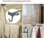 Dragonfly Hooks Wall Mounted Cloak Rack, Animal Heavy Duty Vintage Decorative Hooks, Indoor Outdoor Universal Cloak Rack Hooks for Coat Towel Robe Clothes Hats Bags Keys, Pack of 4