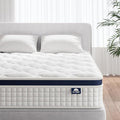 Full Mattress 10 Inch - Hybrid Mattress Bed in a Box, Medium Firm Support, Pressure & Pain Relief for All Sleepers, CertiPUR-US Certified, Fiberglass-free, Reinforced Edge Support, Motion Isolation