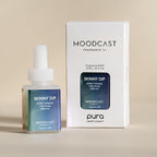 Pura & Moodcast Home Scent Refill - Smart Home Air Diffuser - Up to 120-Hours of Luxury Fragrance per Refill - Spring & Summer Fragrance - 2 Pack, Skinny Dip