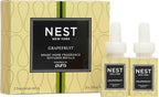 NEST New York Smart Home Fragrance Diffuser Refill Smart Vials, Grapefruit - Set of 2 - Designed for NEST x Pura 3 and NEST x Pura 4 Diffusers - Cruelty Free, Vegan