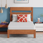 PayLessHere 5 Inch Twin XL Green Tea Memory Foam Mattress Cooling Gel Infused Mattress,Medium Firm Mattresses Fiberglass Free/CertiPUR-US Certified/Bed-in-a-Box/Pressure Relieving Twin XL Size,White