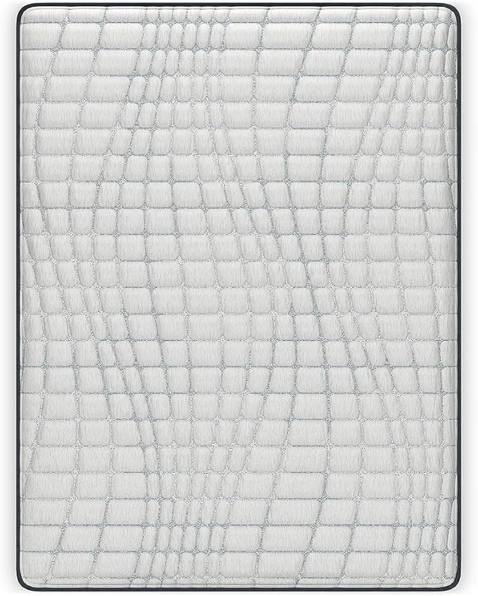 Signature Design by Ashley Hybrid 1200 12" Firm Moisture Wicking Mattress with Charcoal-Infused Gel Memory Foam,Edge Support for Pressure Relief and Temperature Regulating, Twin, Fiberglass Free