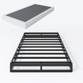 Box Spring Twin - 3 Inch Heavy Duty Low Profile Metal Box Springs for Twin Bed, Mattress Foundation, Easy Assembly,Easy Clean Cover