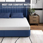 PayLessHere 5 Inch King Gel Memory Foam Mattress Fiberglass Free/CertiPUR-US Certified/Bed-in-a-Box/Cool Sleep & Comfy Support