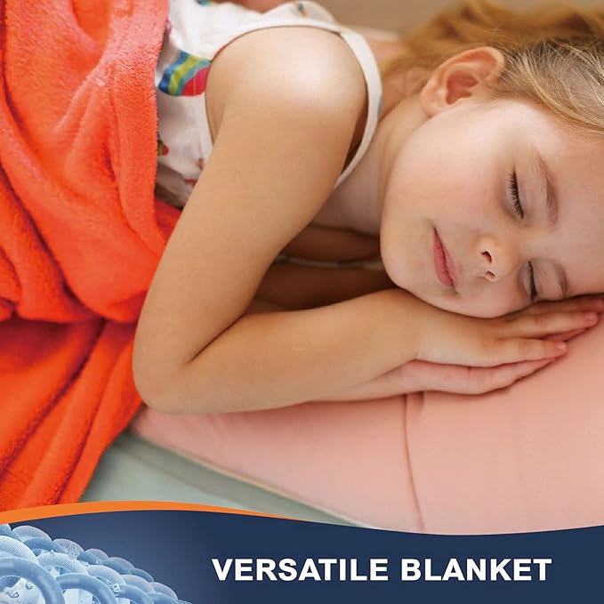 Walensee Fleece Blanket Plush Throw Fuzzy Lightweight (XL-Twin Size 66x90 Coral) Super Soft Microfiber Flannel Blankets for Couch, Bed, Sofa Ultra Luxurious Warm and Cozy for All Seasons