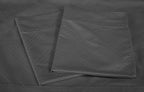 Threadmill California-King Sheets - 800 Thread Count, Jacquard Celine Dark Grey, 100% Pure Cotton 4 Piece Striped Bed Set, Extra Long Staple Cotton, Luxury Damask Sheets with Elasticized Deep Pocket