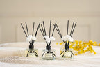 CULTURE & NATURE Reed Diffuser Set 6.7oz (200ml) French Lavender Scented Diffuser with Sticks Home Fragrance Reed Diffuser for Bathroom Shelf Decor