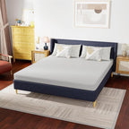 PayLessHere 5 Inch Gel Memory Foam Mattress Fiberglass Free/CertiPUR-US Certified/Bed-in-a-Box/Cool Sleep & Comfy Support,California King