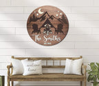 Custom Camping Family Name Sign, Happy Camper Sign, Adventure Life Wooden Sign, Woodland Outdoor Hanger Sign, Camping Decorations, Campfire Party Sign, Family Camp Sign